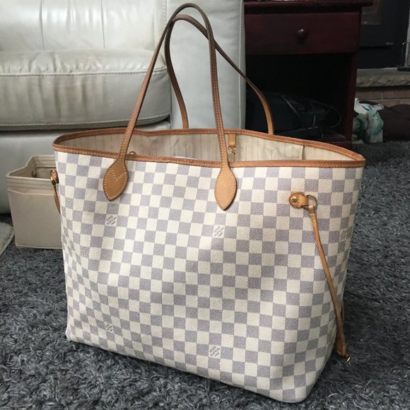 Louis Vuitton Handbags - Louis Vuitton Neverfull GM Damier Azur with New Organizer!